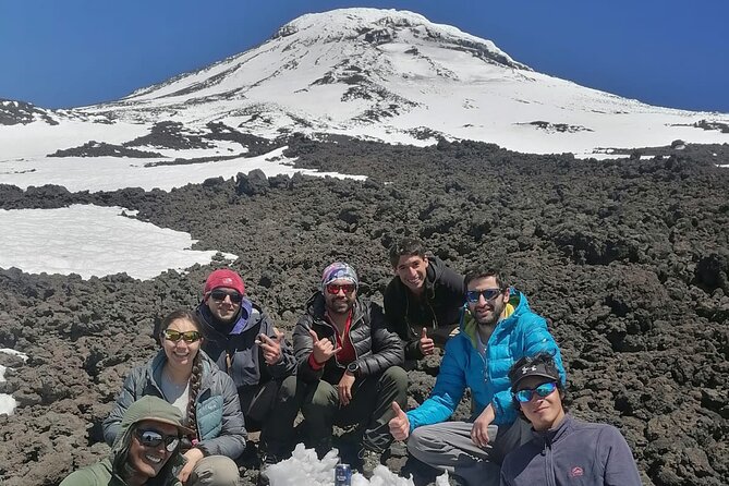 2-day guided ascent to Lanin volcano, from Pucón - Sunset and camp at 2,900 meters