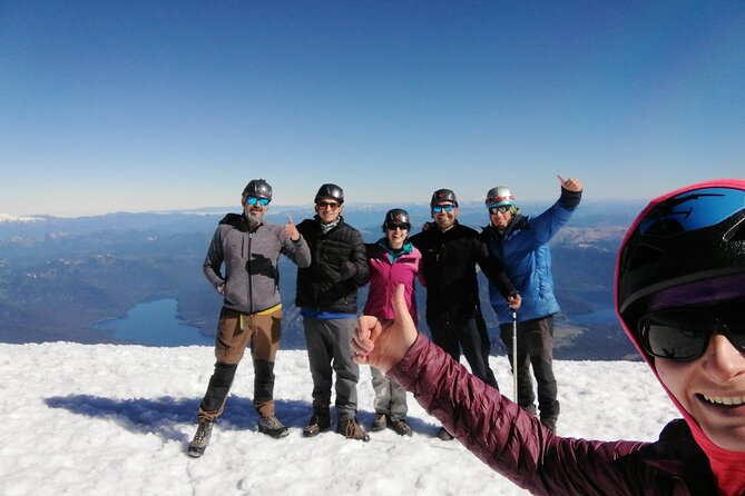 2-day guided ascent to Lanin volcano, from Pucón - The descent is harder than it looks