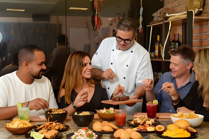 3h Tasting Session in Santiago with 33 Local Foods & Drinks - Choripán, pebre, and marraqueta show Chilean snack culture