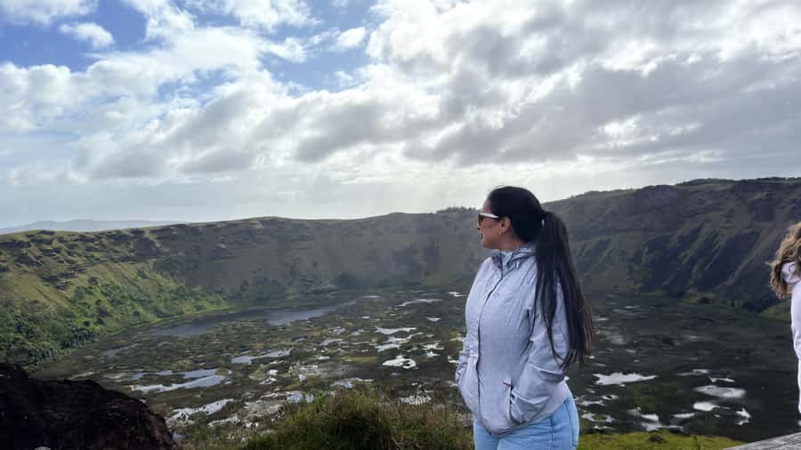 Ahu Vinapu, Rano Kao and Orongo City Half-Day Tour - Rano Kau’s crater and the offshore islets
