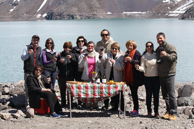 Andes Day Lagoon - Embalse del Yeso, Cajón del Maipo. - Leaving Santiago for Cajón del Maipo