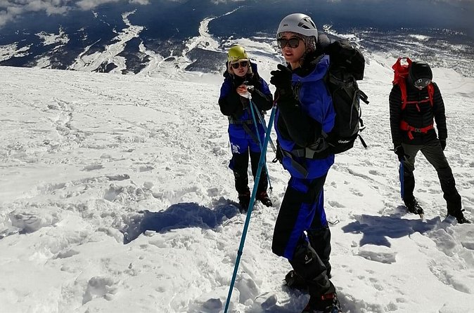 Ascent of the Llaima Volcano - Reaching the 2,800-meter summit