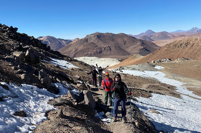 Ascent of Toco Volcano - Jorge and Karla make the small group matter