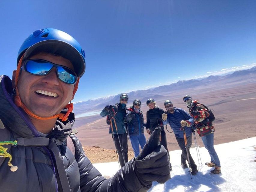 ASCENT TO VOLCANO CERRO TOCO OF 5604masl - Safety Briefing at 5,280 Meters