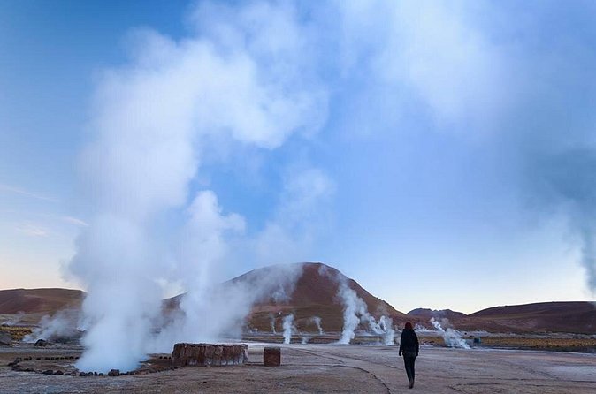 Atacama All inclusive 3 Days / 3 Nights / 3 Tours + Lodging - Tatio Geysers before breakfast has fully arrived