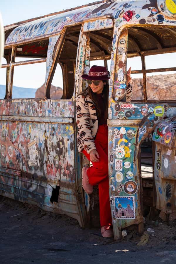 Atacama Desert and Magic Bus Visit - First Stop: Dunes In The Salt Mountain Range