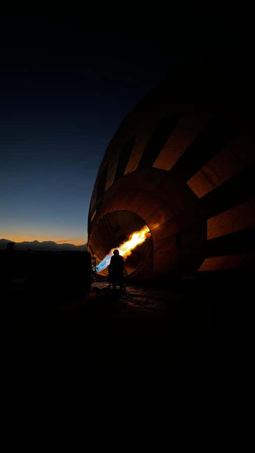 Atacama: San Pedro de Atacama Sunrise Hot Air Balloon Ride - Leaving San Pedro before sunrise