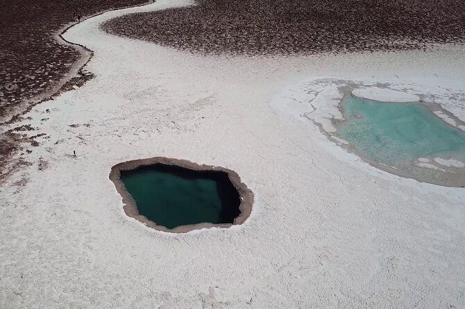 Baltinache Hidden Lagoons in Atacama - Valle de Marte and Valle de la Muerte on the return