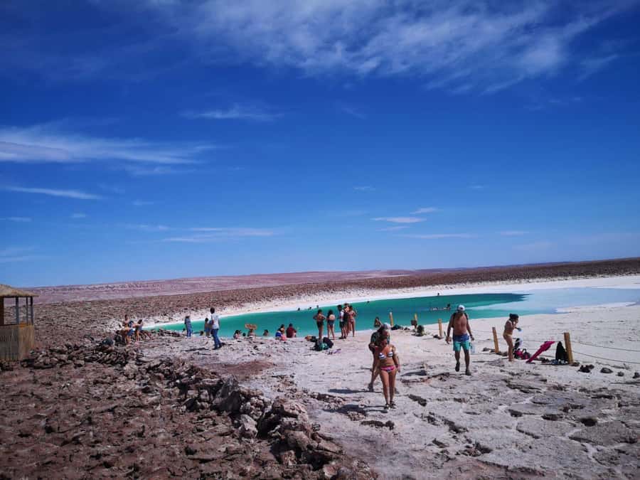 Baltinache Lagoons PM - The one-hour ride from San Pedro de Atacama
