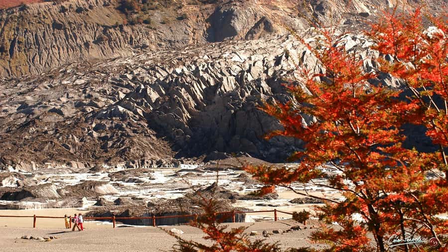 Bariloche: Cerro Tronador Tour - Reaching the glacier at Cerro Tronador