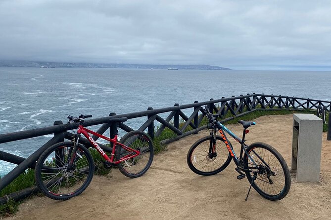 Bicycle ride along the coastal edge of Viña del Mar - Route choice two: Viña del Mar to Valparaíso