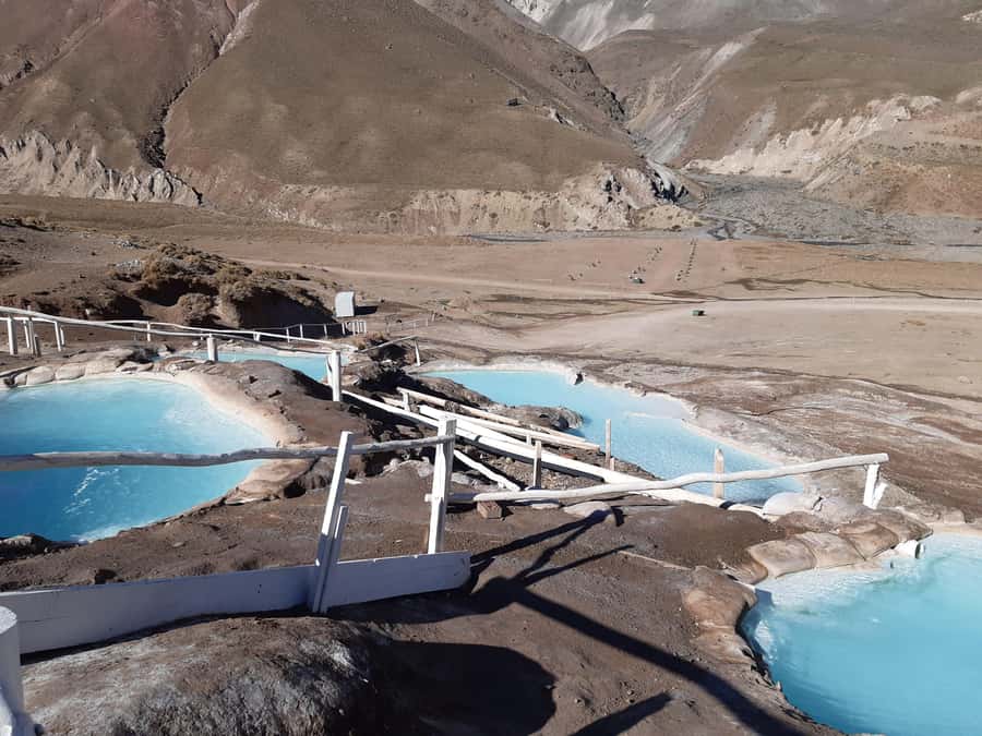 CAJON DEL MAIPO TOUR + TERMAS COLINA + EMBALSE EL YESO AND PICNIC - The road to El Yeso and the breakfast stop