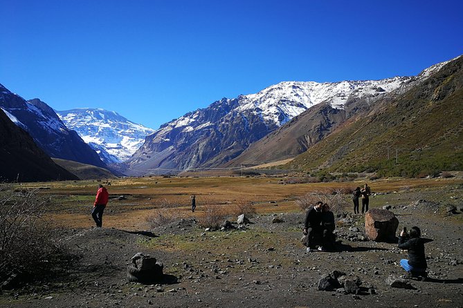 Cajón del Maipo, view of the volcano, small group waterfall - Baños Morales and the short walk toward El Morado