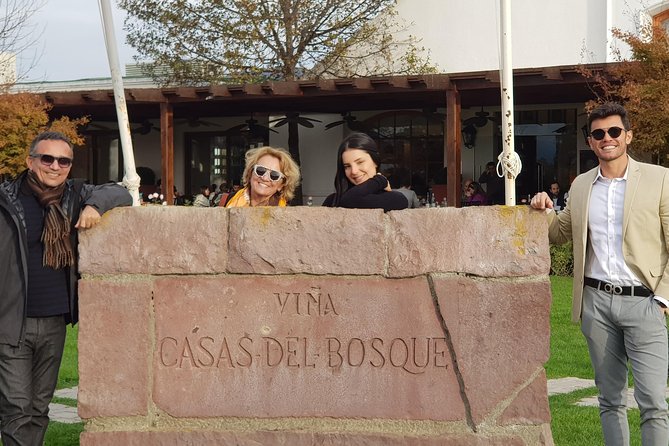 Casas del Bosque Winery + RE Wineries : Exclusive Tour + Transfer - Casas del Bosque at 12:15 p.m.