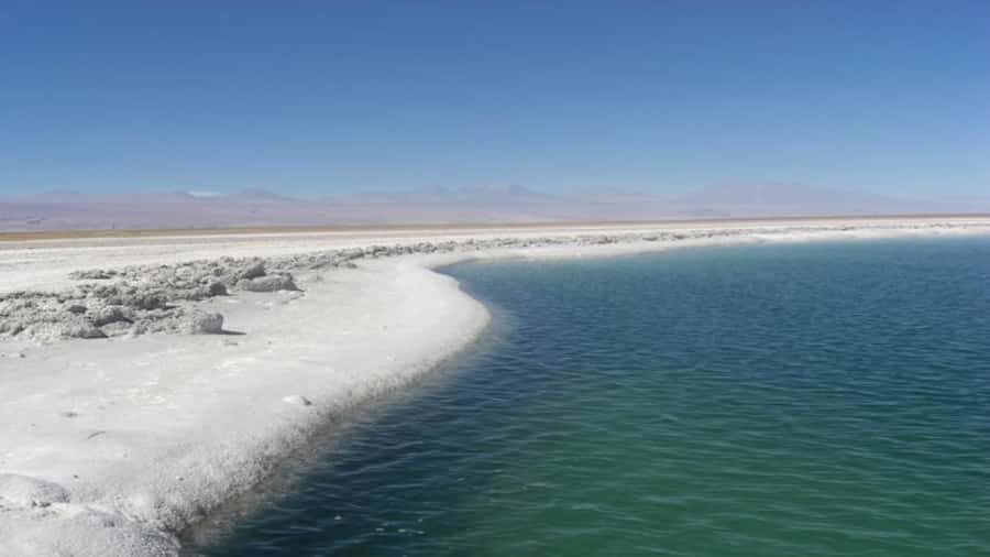 Cejar Lagoon, Tebenquiche Lagoon and Ojos del Salar - Ojos del Salar: two pools fed from below