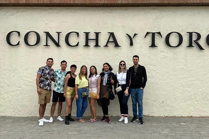 Concha y Toro semi-private tour with 3 wine tastings - Arriving at Av. Virginia Subercaseaux 210