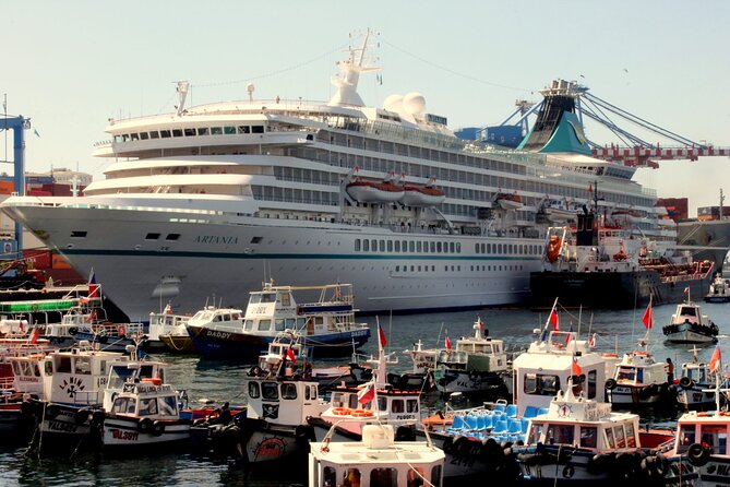 Cruise Pick up + Tour Valparaiso Viña del Mar Drop off at Hotel in Santiago - Valparaíso: hills, murals, and a city best seen on foot
