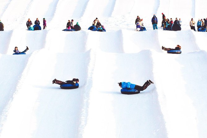 Day in the snow. Farellones snow park - A snow day for families, not just skiers
