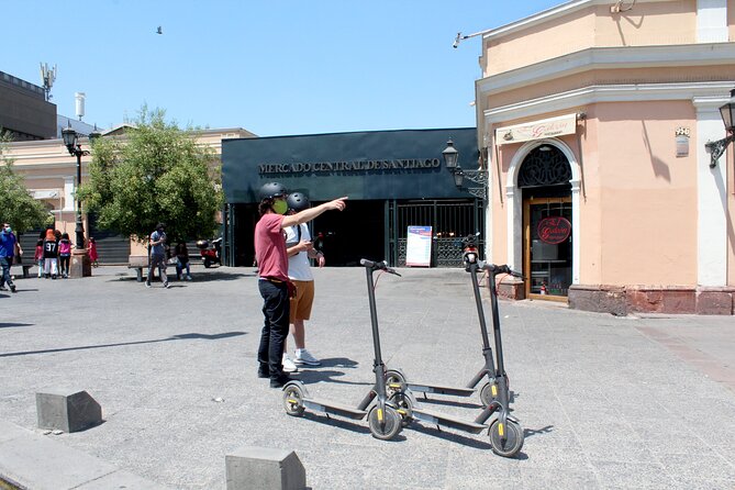 Electric Scooter City Tour ~ Discover Downtown - Santiago - Central Market and the city’s food culture