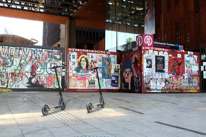 Electric Scooter City Tour ~ Discover Downtown - Santiago - Plaza de Armas, the city’s main stage