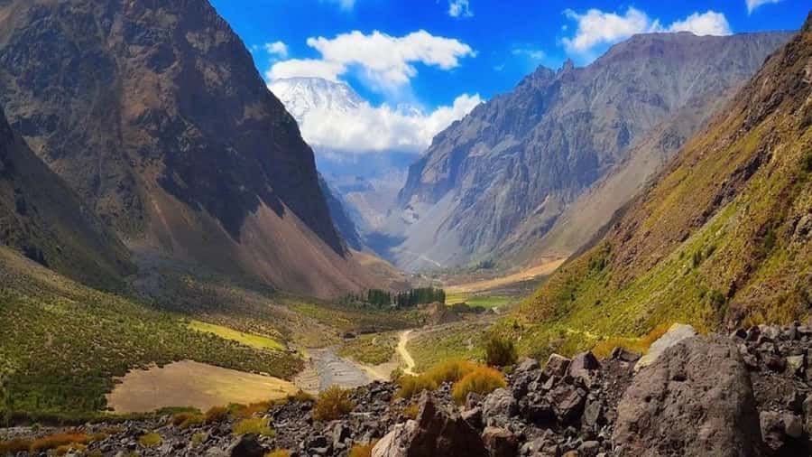 Embalse del Yeso, Cajon del Maipo - The Return Route and Tinoco Tunnel