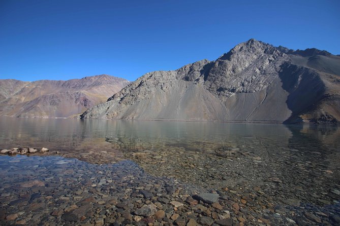 Embalse el Yeso and Termas del Plomo in semi-private 4x4 - Embalse El Yeso: breakfast with a view