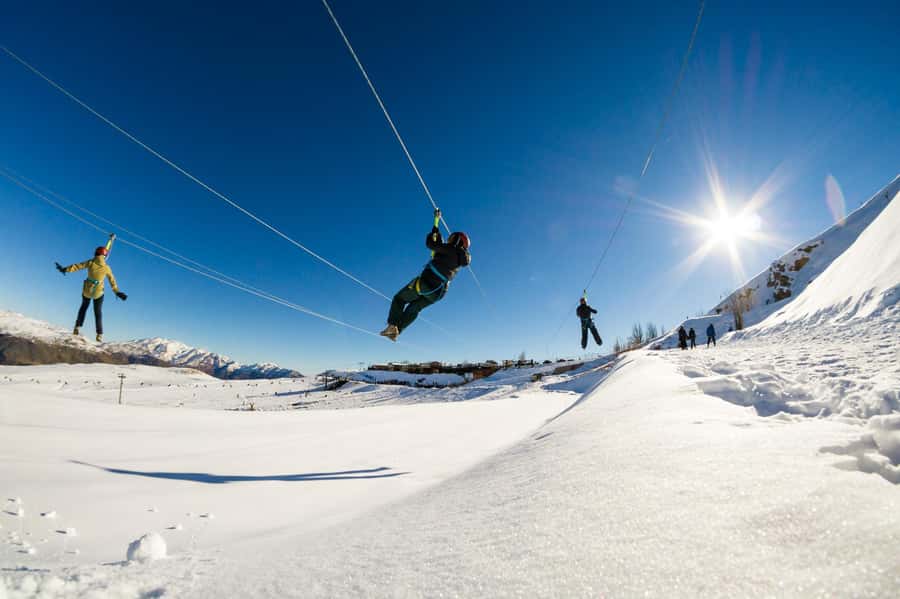 Farellones Park Tour: Snow Adventures - Seven hours across three snow zones