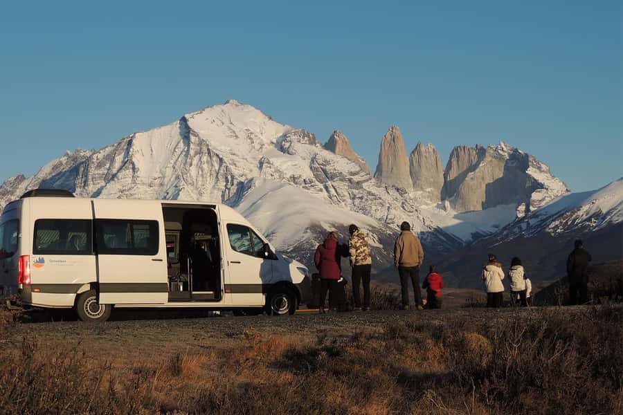 From Punta Arenas: Full Day Torres del Paine - A 17-hour route through Patagonia