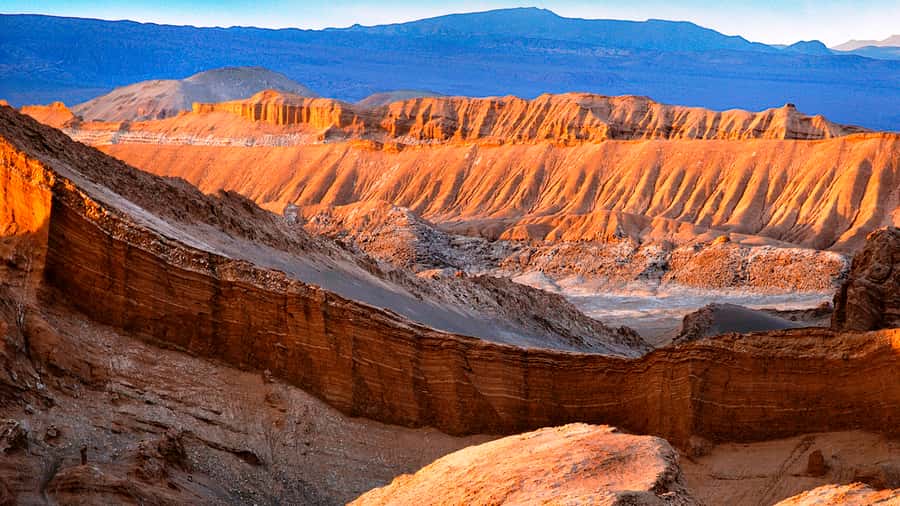 From San Pedro de Atacama: Moon Valley - Ckari viewpoint and the sunset finale