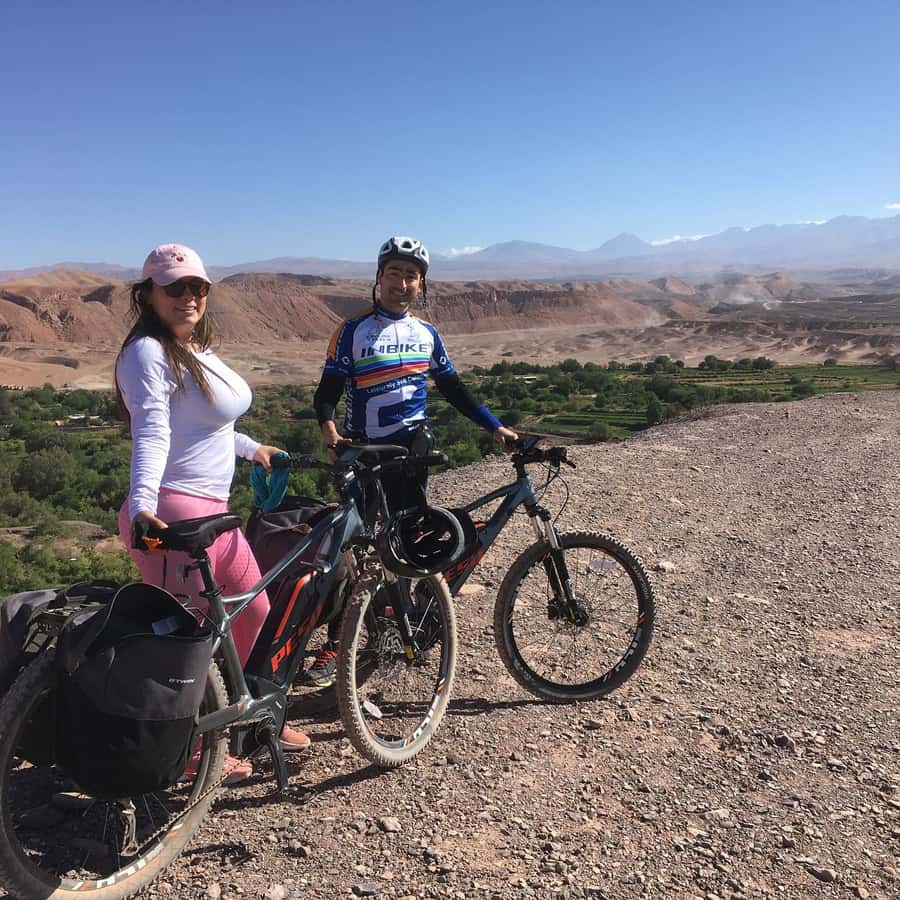 From San Pedro de Atacama: Moon Valley E-Bike Tour - From the oasis to open desert