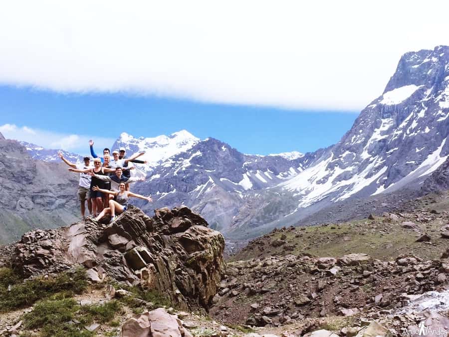 From Santiago: Maipo Canyon Volcano and Hot Spring Tour - When snow changes the plan