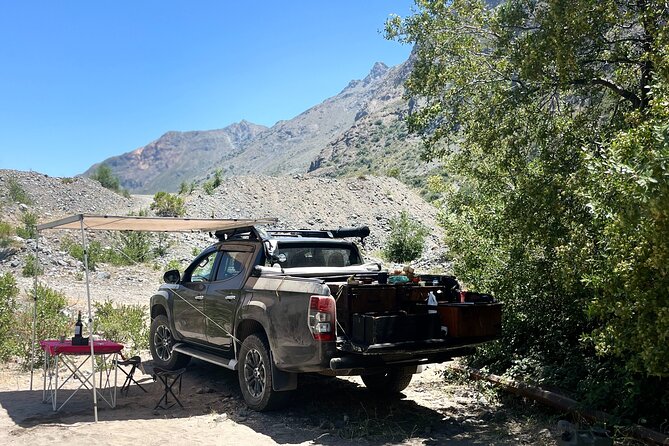 From Santiago to the Andes: 4x4, horseback riding, waterfall visit and barbecue - What $300 buys you