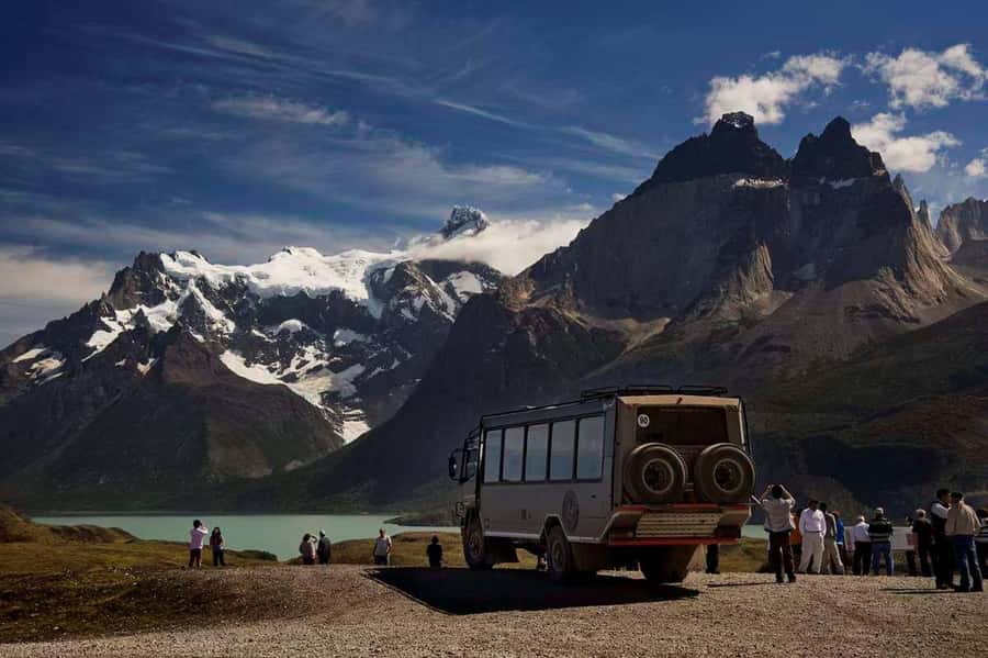 Full-day excursion to Torres del Paine National Park - The Salto Grande walk to Nordenskjöld Lake
