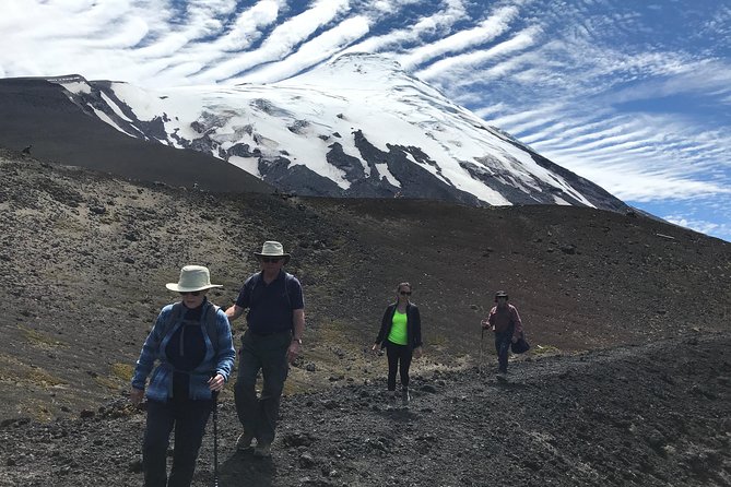 Full day Hiking Solitario trail, Osorno Petrohue Falls - The volcanic stop at 4,600 feet