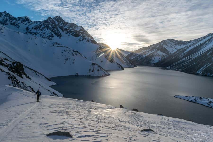 Full day reservoir of the plaster, Cajon del Maipo - El Yeso Reservoir: The Main Reason to Go
