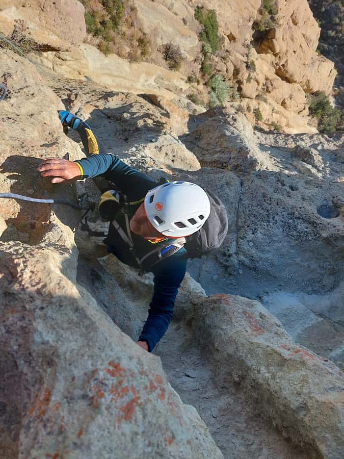 Full-Day Rock Climbing Adventure in the Andes near Santiago - Lunch with mountain views
