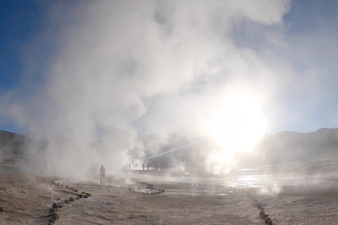 Geysers del Tatio - Breakfast after the geysers