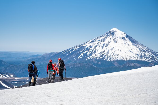 Guided ascent to the Quetrupillán volcano from Pucón - The descent and the fun finish