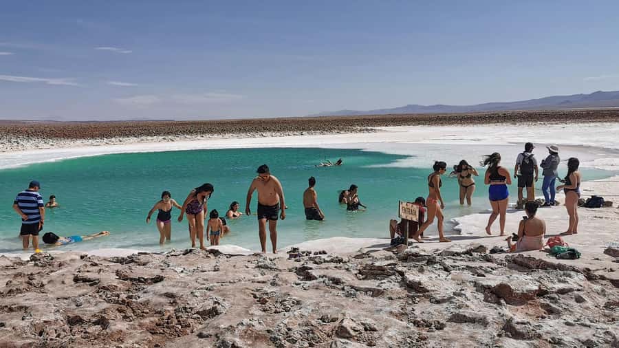 HIDDEN LAGOONS OF BALTINACHE - The one-hour ride from San Pedro de Atacama