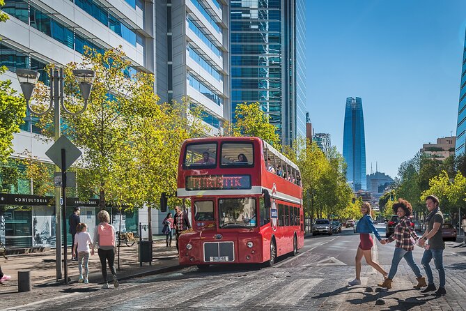 Hop On Hop Off City Tour Santiago, 1 Day Plus Edition - Parque Bicentenario and the Mapocho River