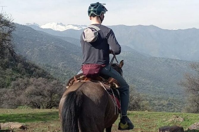 Horseback Riding in Santiago with Andes Views and Hotel Pickup - Viewpoints made for photos and quiet pauses