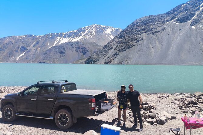Jipe tour Embalse el Yeso 4x4 with semi-private barbecue - The 10:00 a.m. departure and hotel pickup
