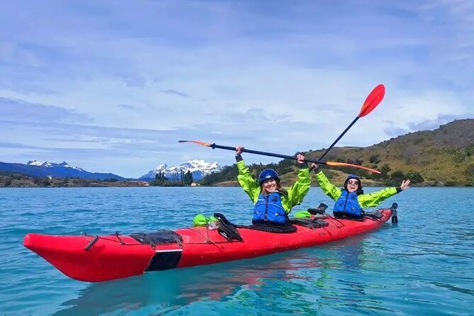 Kayak Experience on Grey Glacier & Lake | Torres del Paine - Crossing Grey Lake toward the floating ice