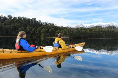 Kayak experience with refreshments.