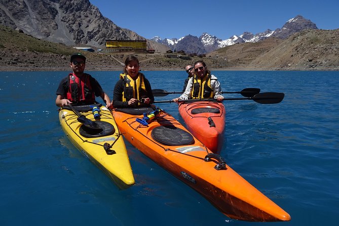 Kayaking Day Trip in the Andes from Santiago - A three-hour lakeside break and lunch