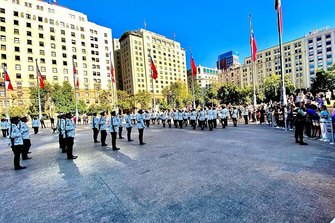La Moneda Changing of Guard & Historic Santiago Walking Tour - Constitution Square and Santiago’s political center