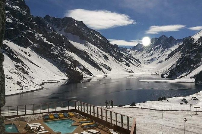 Laguna del Inca Aconcagua, Portillo - Lunch at Portillo, with the bill separate