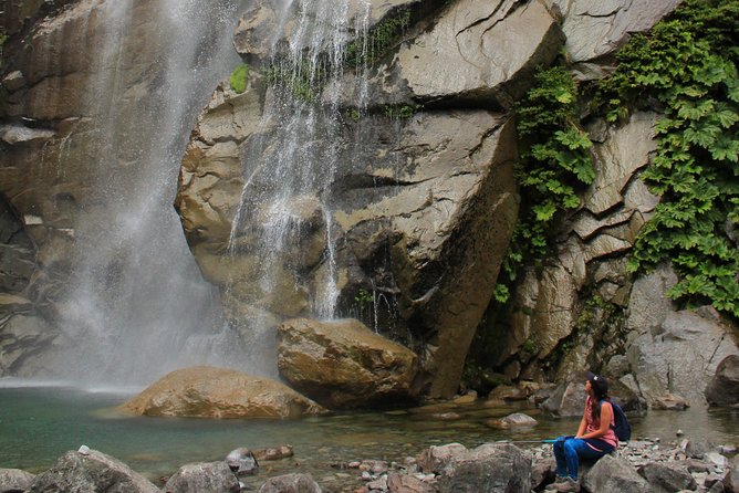 Las Animas Waterfall Tour - Lunch, the confluence, and the return walk