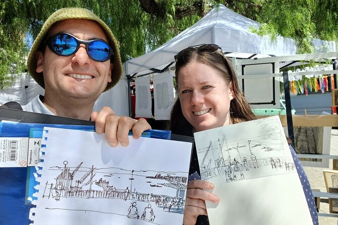 Learn Urban Sketching while you tour Valparaíso - Who Will Get the Most From This Class