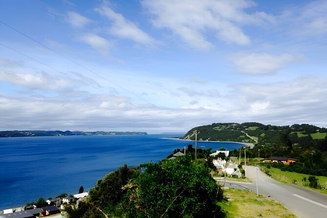 Lemuy Island in Chiloe Full Day Private Tour - Aldachildo offers a viewpoint across the islands